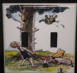 winnie the pooh switch covers in Switch Plates & Outlet Covers