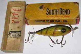 SOUTH BEND SURF ORENO LURE TACK EYE SURFACE BAIT IN THE BOX