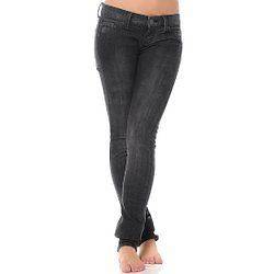 NWT $64.00 WOMENS RVCA NOVA SKINNY JEANS BLACK 25 X 33