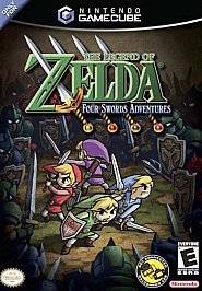 The Legend of Zelda Four Swords Adventures Nintendo GameCube, 2004 