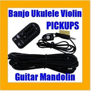   Guitar Violin Pickup Pick Up Viola Cable Tone Vol Tune Beginner