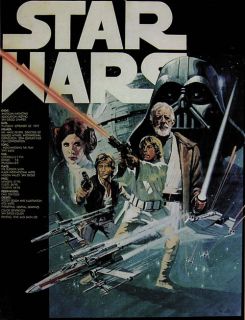 Star Wars (1977) movie poster print 115