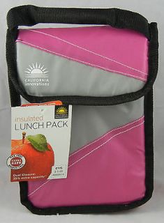 Insulated school lunch bag california innovations with padded handle