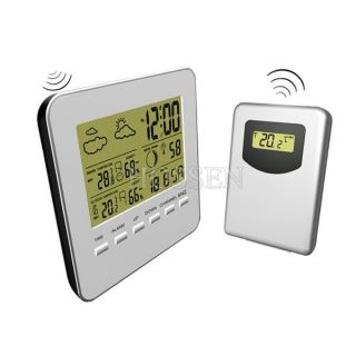 RF Wireless Thermometers Home/Garden Indoor/Outdoor Weather Station 