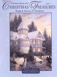 Thomas Kinkade   Christmas Treasures DVD, with Postcard