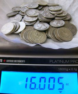 Pound 16oz US 90% Silver Bullion Coins ★ Washington Quarters 