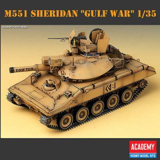   Sheridan Gulf War 1/35 Academy Model Kit Tank Military US Army#13208