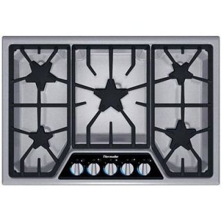 Thermador Stainless Steel 30 Masterpiece Deluxe Gas Cooktop SGSX305FS
