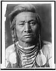 Crow Indian Hide Beaded Hair Ties Montana