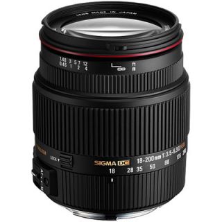 Sigma 18 200mm F 3.5 6.3 II HSM OS DC Lens For Canon