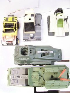GI Joe Loose Tank Vehicle Shells/Triple/​Tiger/Hasbro