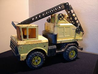 Vintage Tonka Yellow Crane MR 970 Truck RARE 