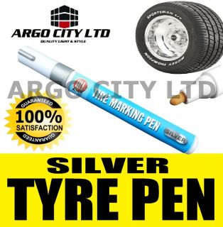 WHITE TYRE TIRE MARKER MARKING PAINT PEN WATER PROOF RENAULT 21