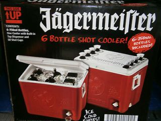 Yagermeister Ice Cooler w built in Tap Dispenser 50 shot cups Yager 
