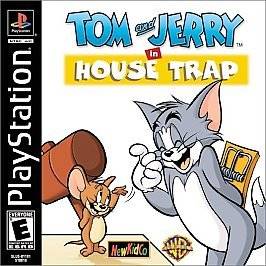 Tom and Jerry in House Trap (Sony PlayStation 1, 2000) PS1 GAME
