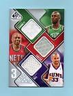 grant hil shaq iverson garnett carter payton booklet autos patches lot 