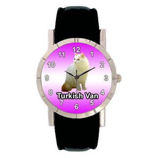   Van Cat Mens Womens Genuine Leather Band Quartz Wrist Watch SA1001