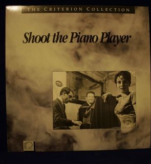 SHOOT THE PIANO PLAYER / CRITERION WIDESCREEN WS laserdisc ld