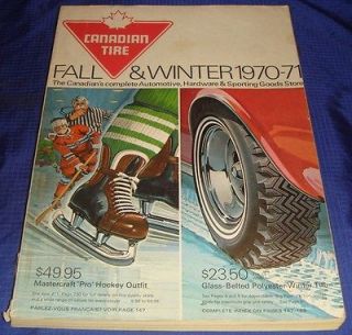  Vtg CTC Canadian Tire Store Toronto ON Catalog Fall & Winter 1970 71
