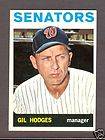 1964 TOPPS 547 GIL HODGES NEAR MINT CONDITION