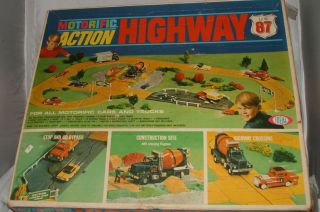 1960s Motorific Action Highway, Boxed Set