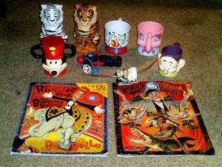   Ice   Ringling Brothers Barnum And Bailey Mug / Cup Program 1 Toy LOT