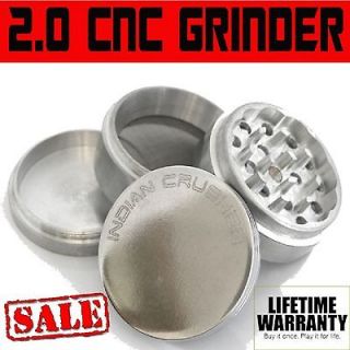 Brand New 2 4pc CNC Indian Crusher Herb Grinder with Life Time 