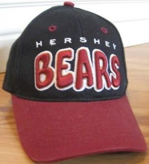   HERSHEY BEARS HOCKEY ADJUSTABLE STRAP YOUTH HAT CAP HOCKEY MINORS NHL