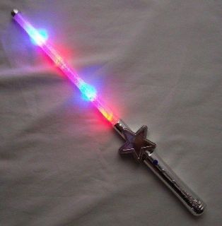 Star Multi Color Blinking LED Flashing Wand Stick Sword