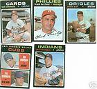 40 card lot of 1971 Topps Cards Excellent Condition +