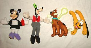 Plush Toys Fast Food MCDONALDS BURGER KING Minnie Mouse Goofy Pluto 