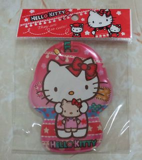 Sanrio Hello Kitty Luggage Tag Name Holder # pink