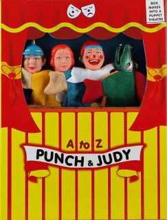 Punch And Judy Puppet Show Set Toy