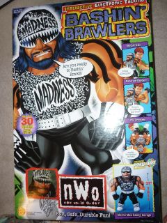 Toy Biz WCW NWO 21 Talking Plush Bashin Brawlers Randy Savage Action 