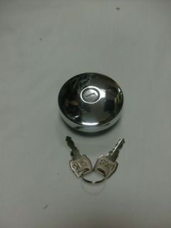 CHROME LOCKING GAS CAP FORD, BUICK, DODGE, FORD, PLYMOUTH (Fits More 