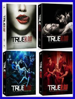TRUE BLOOD THE COMPLETE SERIES SEASONS 1 4 BRAND NEW FACTORY SEALED 20 
