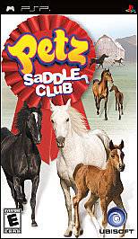 PETZ SADDLE CLUB HORSES NEW SEALED SONY PSP GAME  HORSEZ