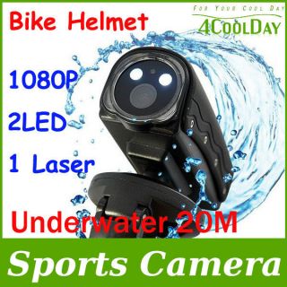 RD32II Camera 1080p HD Sports Bike Helmet Diving Underwater 20M LED 