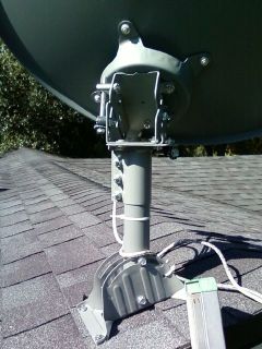   Satellite mast, 2, Directv Slimline HD,Dish network 500+,short mount