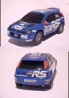 Tyco Mattel 1/43 DECO MISTAKE Slot Car Lighted Ford Focus