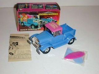 VINTAGE TOPPER TOYS ZOOMER BOOMER QUICK CHANGE SURFING HOT ROD TRUCK 