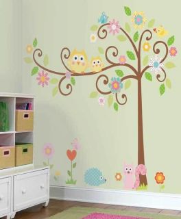 Scroll Tree Mega Pack Peel & Stick Wall Decals by RoomMates