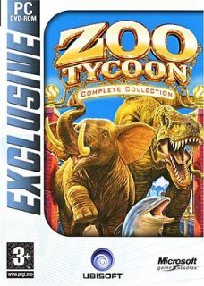 ZOO TYCOON COMPLETE COLLECTION PC SIMULATION GAME WINDOWS 98 ME 2000 