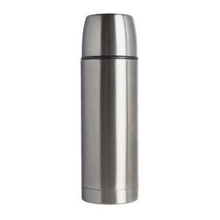 ikea volym silver STEEL 1 LITER FLASK DRINKING thermos LARGE NEW FROM 