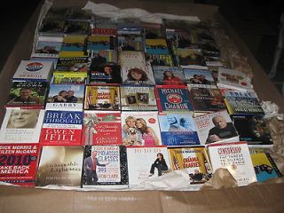 New Nonfiction audio cds 10 for $15 if you pick/ 15 for $15 if I pick