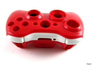 XBOX 360   Red Controller Mod Shell w/ Buttons Sticks NEW Full Housing 