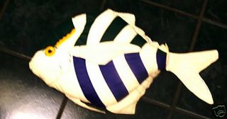 ANGELITOS Tropical Fish shaped decorative pillows
