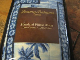   ​rd quilted pillowsham  in​digo blue  Tropical​  Cotton  New