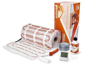 ProWarm™ Electric Underfloor Heating mat kit 200w per m² All Sizes 