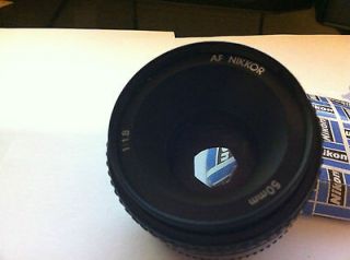 Nikon 50mm f/1.8D AF Nikkor Lens   Gray Market #2137 G